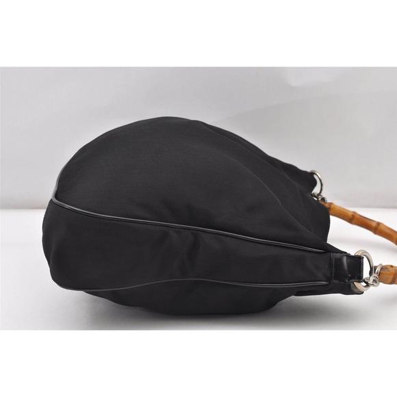 Auth Gucci Vintage Bamboo 2Way Shoulder #74844G12B - Picture 3 of 15